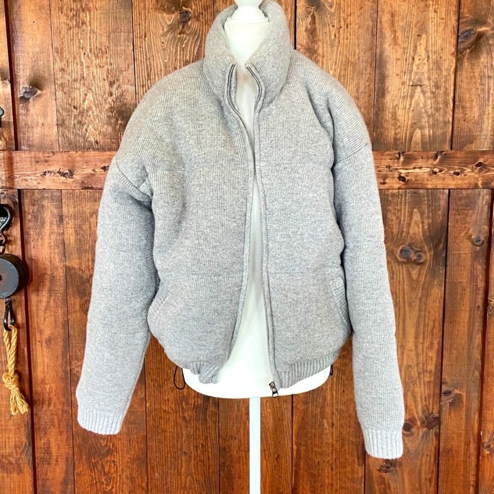 Nadaam Cashmere and Wool Puffer Jacket Sz S